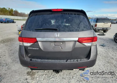 2016 Honda Odyssey Exl z USA, uszkodzony, nr VIN 5FNRL5H65GB061697